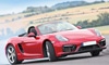 Porsche 981 Boxster GTS rouge indien
