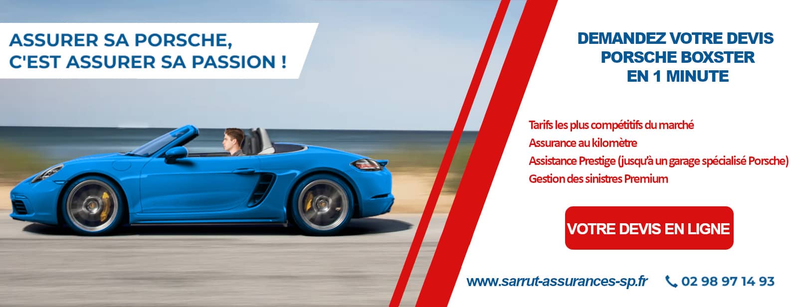 assurance porsche boxster